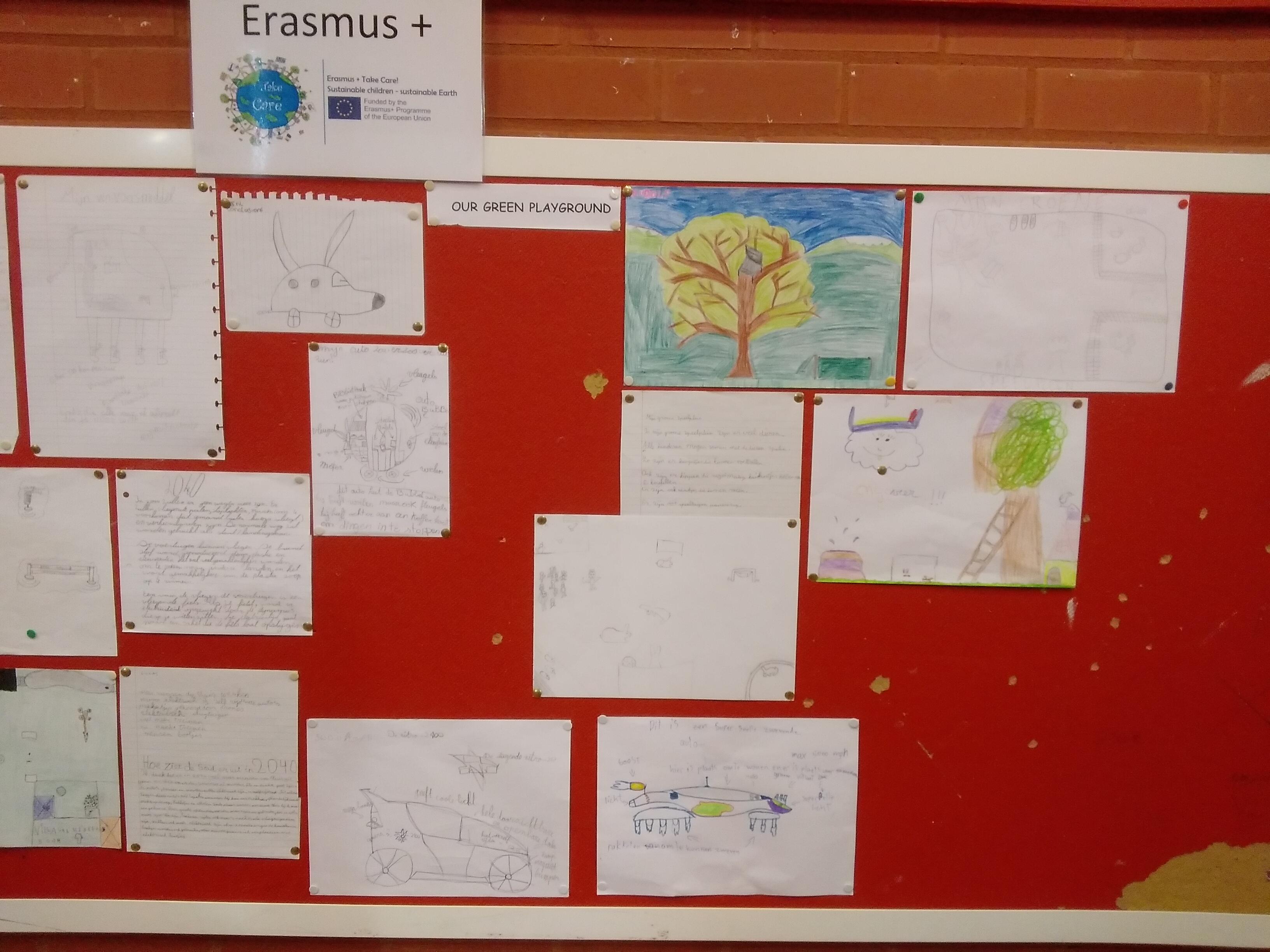 Erasmus schoolyard